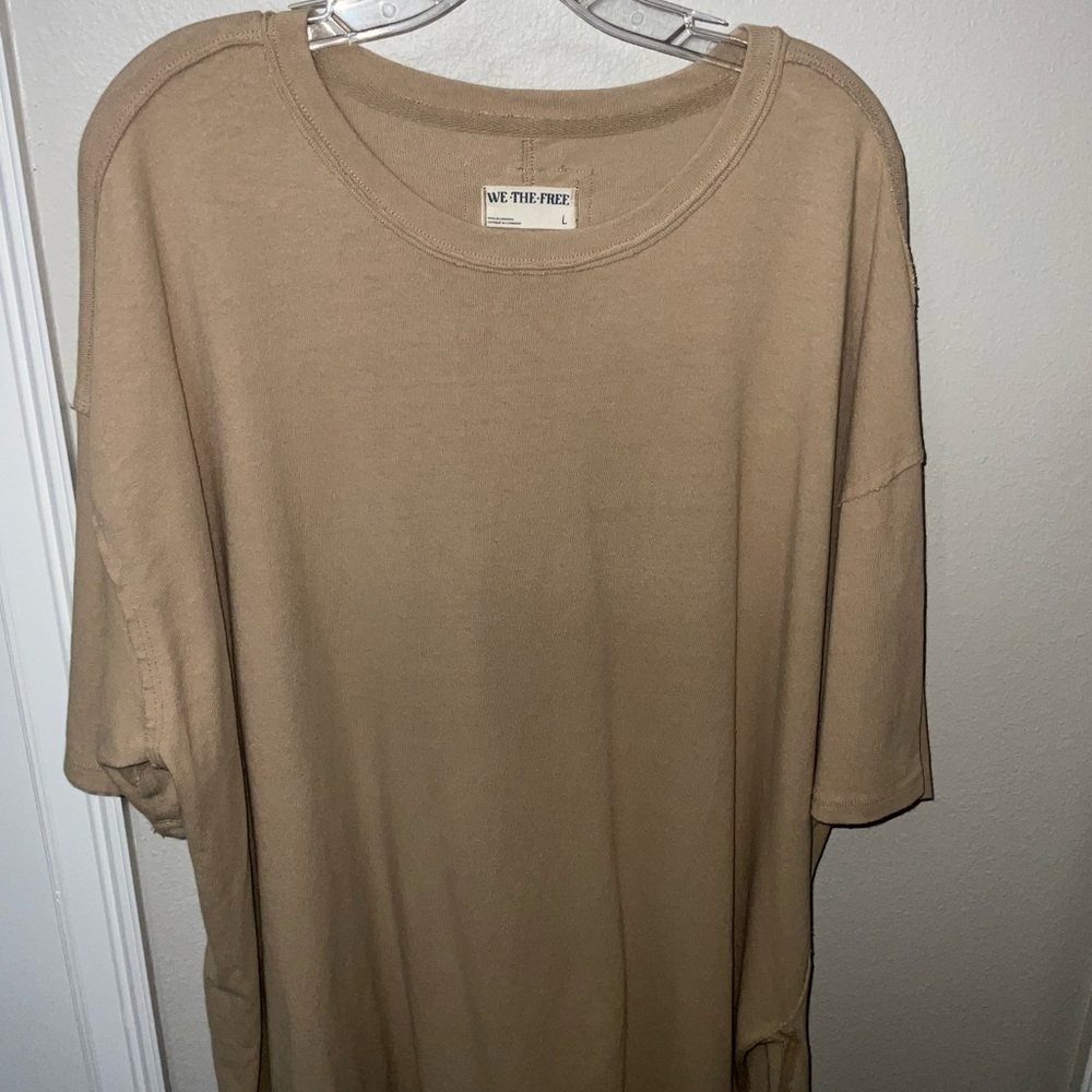 We The Free Cotton Oversized T-shirt